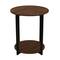 Household Essentials Jamestown 24" Round End Table